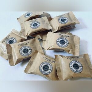 12- L’OCCITANE Milk Extra-Gentle Soaps .8 oz each / Sealed Soaps / Made in Italy